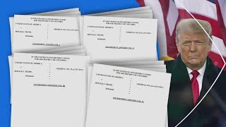 Records unsealed from former President Trumps election interference case [upl. by Agnew]