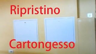 Come fare una parete di cartongesso by Paolo Brada DIY [upl. by Reseta]