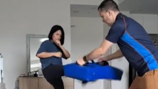 Womens selfdefense training vlog 3 fightingwoman [upl. by Tse]