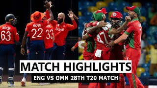 England vs Oman ICC T20 World Cup 2024 Match Highlights  ENG vs OMAN Highlights [upl. by Nashbar214]