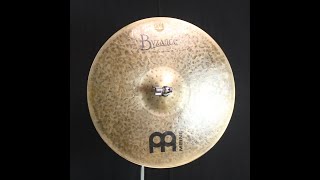 Meinl 15quot Byzance Dark Big Apple Dark Hi Hats  1077g1196g [upl. by Ellimaj]