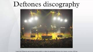 Deftones discography [upl. by Sparrow597]