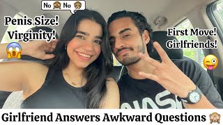 Girlfriend Answers Uncomfortable Questions Guys Are Too Afraid To Ask  Juicy Couple QnA couple [upl. by Copeland972]