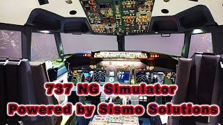 737 NG Simulator  Powered by Sismo Solutions [upl. by Cacilia545]