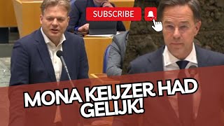 Omtzigt zet Rutte op zn PLEK Mona Keijzer had GELIJK over de coronapas [upl. by Elleraj282]