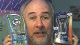 Spring Cleaning Razor Faceoff Gillette vs Dorco  EpicReviewGuys CC [upl. by Diamante266]