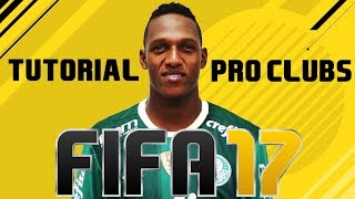 FIFA 17  TUTORIAL FACE I Yerry Mina Palmeiras Pro Clubs [upl. by Oicafinob]