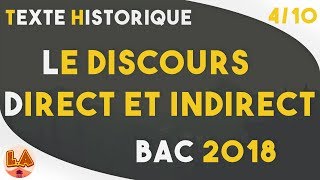 3AS LE DISCOURS DIRECT ET INDIRECT PLUS UN EXERCICE PRATIQUE [upl. by Garrott440]