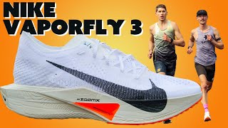 NIKE VAPORFLY 3  Marathon Workout TEST 15x 1KM [upl. by Adnolehs]