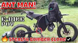 💥EBIKE POV💥GGs 1st E bike Pov💥Stealth Bomber Clone💥 [upl. by Kutchins]