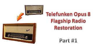 Telefunken Opus 8 Radio  Parte 1 [upl. by Matusow233]