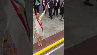 🔴🇲🇽 Ya con banda presidencial sale Claudia Sheinbaum de San Lázaro luego de rendir protesta [upl. by Namhar]