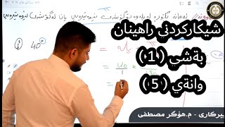 بیرکاری پۆلی 11 زانستی بەشی 1 وانەی 5 شیکارکرنی راهینان birkary poli 11 zansty bashy 1 wanay 5 [upl. by Rim]