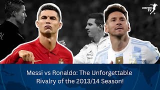 Messi Vs Ronaldo A Legendary Rivalry In The 201314 Season [upl. by Hillinck]