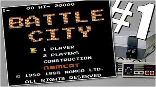 CURTAS DO NES O JOGO DO TANQUE BATTLEFI BATTLE CITY [upl. by Elly]