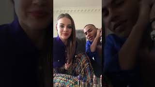 Olivier Rousteing of Balmain spontaneous interview by Xenia [upl. by Harmaning]