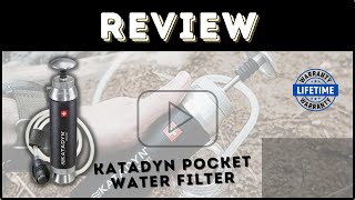 Katadyn Pocket Water Filter Review [upl. by Niuq]