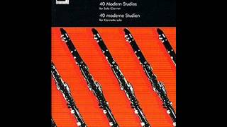 Dais Surprise No 23 from James Rae40 Modern Studies for Solo Clarinet [upl. by Eenyaj177]