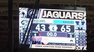 Rock Canyon vs Valor Boys Basketball [upl. by Hoopen134]