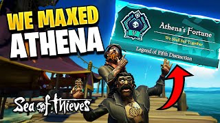 We MAXED Athenas Fortune amp Got NEW RINGS Sea of Thieves Gameplay amp Highlights [upl. by Haik]