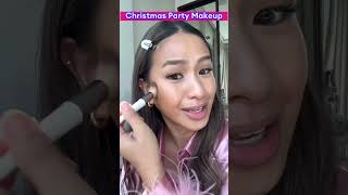 Easy Christmas party makeup tutorial LazBeautyPH LazadaPH1212 [upl. by Nnav995]