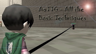 AoTTG All the Basic Techniques Demonstration [upl. by Quincey]