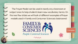 The Frayer Model EDU 350 Presentation [upl. by Rodnas]