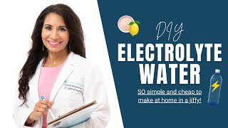 How to Make Electrolyte Water at Home  Healthy Habits [upl. by Dene455]