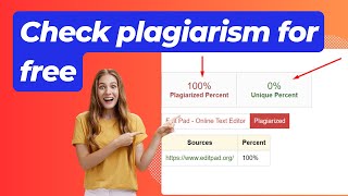 How to Check plagiarism for free  Rephrase  Plagiarism Checker for free [upl. by Herschel]