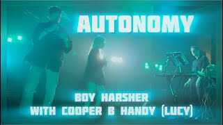 quotAUTONOMYquot  BOY HARSHER W COOPER B HANDY LUCY  LIVE  THE MUSIC BOX SAN DIEGO APRIL 16 2024 [upl. by Karissa]