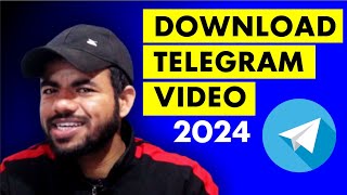 How To Save Download Telegram Video 2024 [upl. by Alahs292]