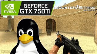 CounterStrike Source  Arch Linux KDE  GTX 750 Ti 2GB  i5 10400F [upl. by Warford]