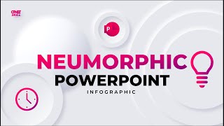 How To Create Animated 🔥Neumorphic🔥 PowerPoint Infographic [upl. by Armillia]