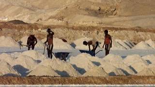 Salt Mining at Afdera Lake 2 [upl. by Krum]