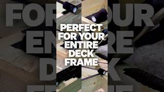 The NEW FastenMaster Deck Frame Coating is perfect for your entire deck frame [upl. by Adlai85]