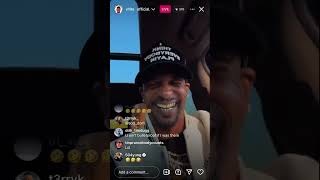 Charleston white live on Instagram after claims of being shot charlestonwhite instagram shot [upl. by Lewak]