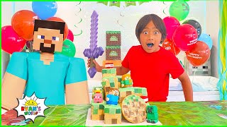 Ryans Birthday Special Minecraft theme with Kaji Family BDay [upl. by Anawat]