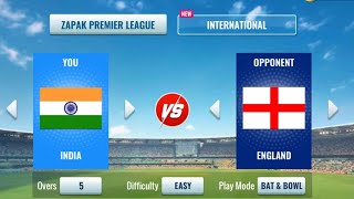 India Vs England Cricket Gameplay With Facecam in Hindi Commentary  Ending Will Shock You  😲 [upl. by Notneuq497]