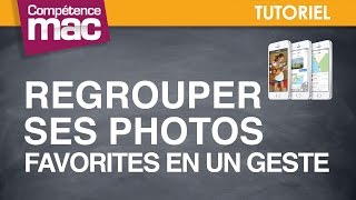 24 • Regrouper ses photos favorites en un geste • iPhone tutoriel vidéo [upl. by Acnoib]