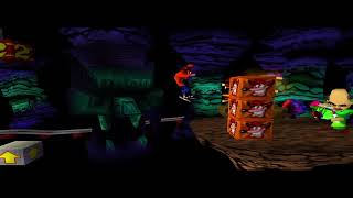 Crash Bandicoot Level 24 Slippery Climb All Boxes [upl. by Oicinoid]