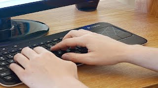 How to Connect a Logitech Wireless Keyboard [upl. by Hiram]