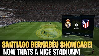 TTB PES 2019  Santiago Bernabeu Stadium Showcase  A Beautiful Stadium Recreated [upl. by Bradeord]