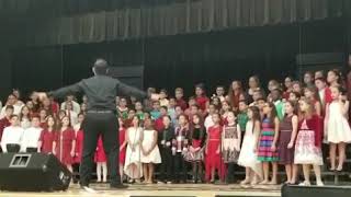 “Hot Chocolate” by the BGEC Elementary Chorus [upl. by Etnoval]