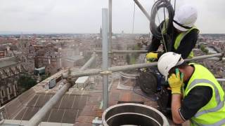 Furanflex Installation Action Chimneys [upl. by Orms]