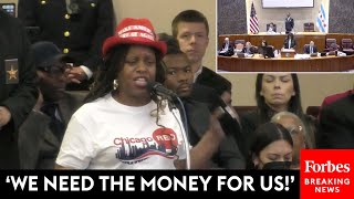 Chicago Citizens Confront Mayor Brandon Johnson About Proposal To Spend 70 Million More On Migrants [upl. by Burg]