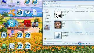 How to add photo to mp3 file using windows media player [upl. by Clovis483]