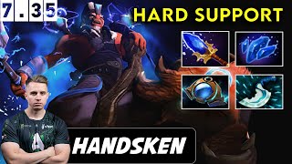 Handsken Disruptor Hard Support  Dota 2 Patch 735 Pro Pub Gameplay [upl. by Lind]