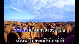 เพลงแดนนภา คาราโอเกะ สุนทราภรณ์ [upl. by Nahrut]