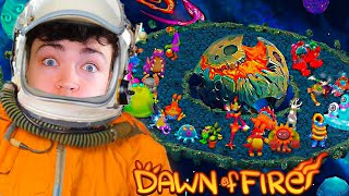 Space Island in Dawn Of Fire is SPECTACULAR My Singing Monsters [upl. by Noonan]