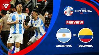 🔴 ARGENTINA vs COLOMBIA  Final COPA AMERICA 2024 Preview Predictions Lineup Head to Head [upl. by Leiuqese]